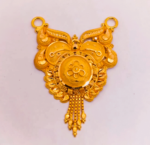 Classic 22K Gold Plated Mangalsutra for Women's - Image 2