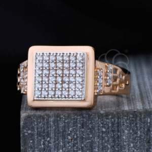 Men’s Wedding 18K Rose Gold Ring