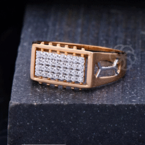 Men’s 18K Rose Gold Wedding Band
