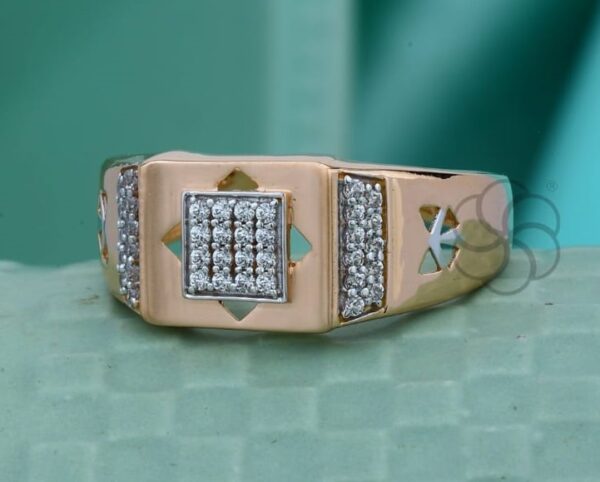 18K Rose Gold Ring – Shaandar Look for Men