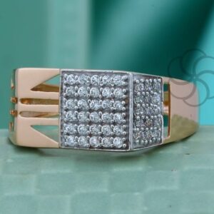 Bold & Classy | 18K Rose Gold Ring For Men