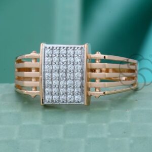 Handcrafted 18K Rose Gold Ring For Men's