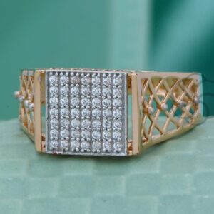 18K Rose Gold Ring For Women