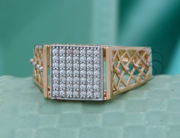 18K Rose Gold Ring For Women