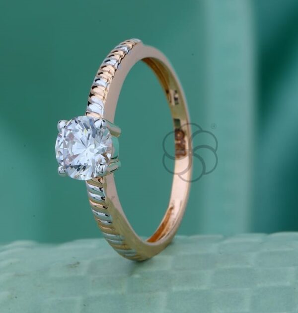 Designer 18K Rose Gold Ring For Women's
