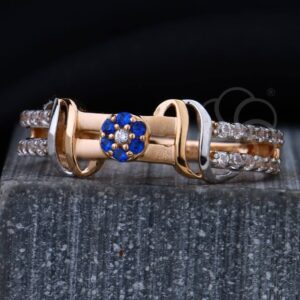 Delicate 18K Rose Gold Ring For Women's