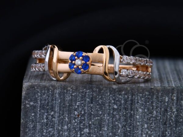 Delicate 18K Rose Gold Ring For Women's