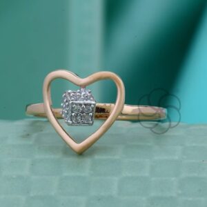 Graceful Women’s Ring in 18K Rose Gold