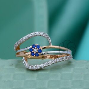 18K Rose Gold Ring For Women’s