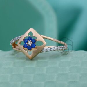 Gift for Her – 18K Rose Gold Ring