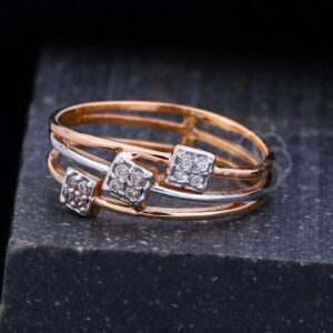 Golden Glow – 18K Rose Gold Ring For Women's