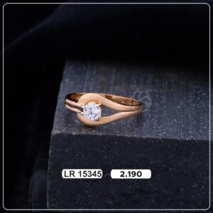 Every Day Elegant With This Stunning 18K Rose Gold Ring