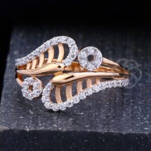Luxury 18K Rose Gold Ring – Perfect Gift For Female's