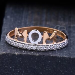 Luxury 18K Rose Gold Ring – Perfect Gift For Women's