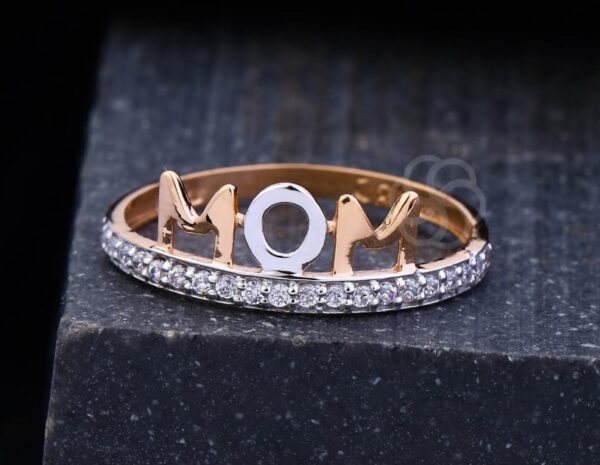 Luxury 18K Rose Gold Ring – Perfect Gift For Women's