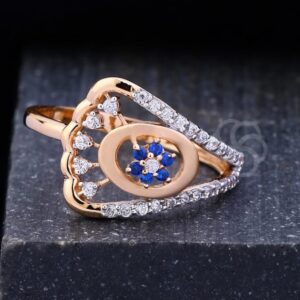 Soft Elegance –18K Rose Gold Women’s Ring