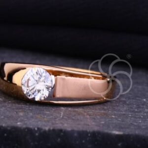 Designer 18K Rose Gold Ring For Women's