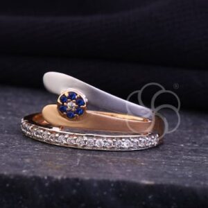 Designer 18K Rose Gold Ring For Women's