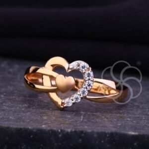 Pure Grace – 18K Rose Gold Ring For Women's