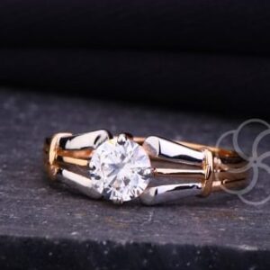 Designer 18K Rose Gold Rimg For Women's