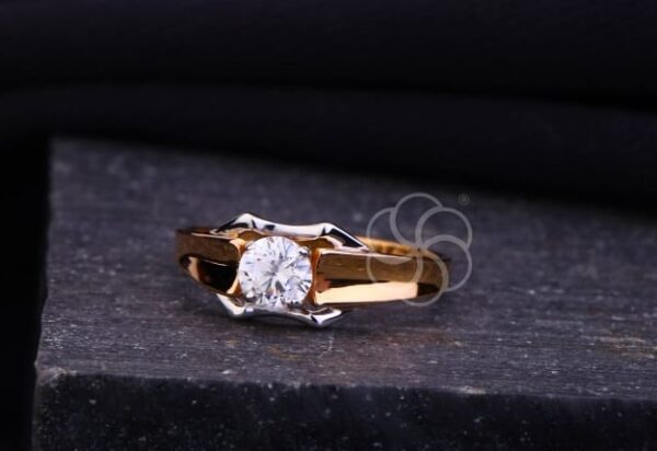 Daily Wear -18K Rose Gold Ring For Women's