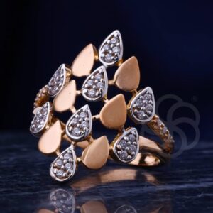 Simple and Elegant 18K Rose Gold Ring