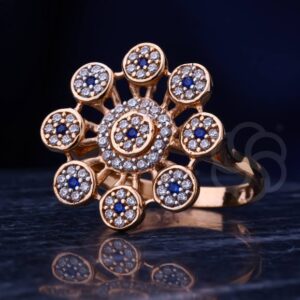 Luxury 18K Rose Gold Women's Ring