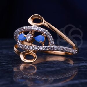 Minimalist 18K Rose Gold Ring for Women's