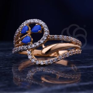 Classic 18K Rose Gold Ring for Women