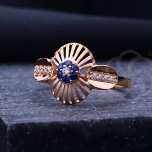 18K Rose Gold Fashion Ring – Women's