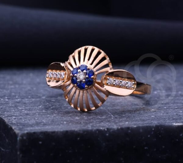 18K Rose Gold Fashion Ring – Women's