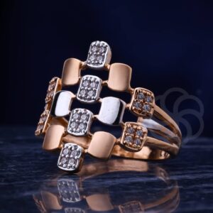18K Rose Gold Fashion Ring – Women's