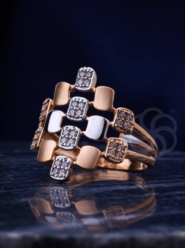 18K Rose Gold Fashion Ring – Women's
