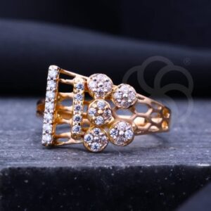 Subtle & Elegant 18K Rose Gold Ring – Women’s