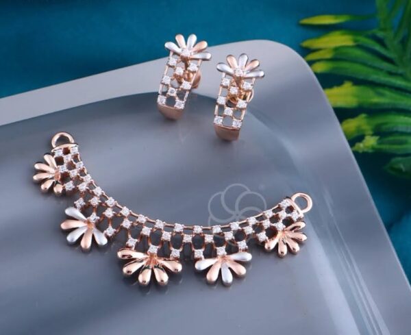 Classic 18K Rose Gold Mangalsutra Set