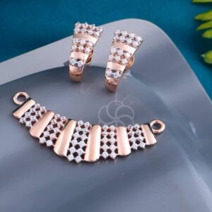 Exclusive 18K Rose Gold Mangalsutra Set