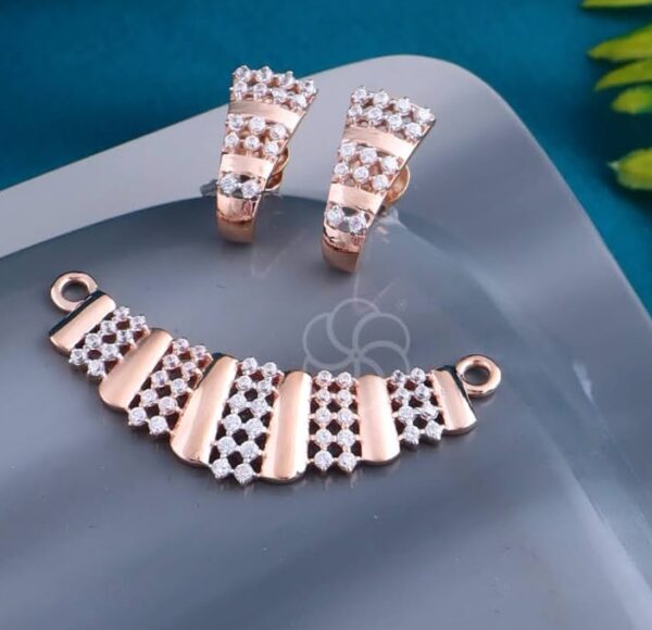Exclusive 18K Rose Gold Mangalsutra Set