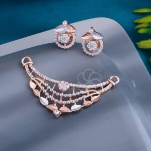Glamour 18K Rose Gold Mangalsutra Set