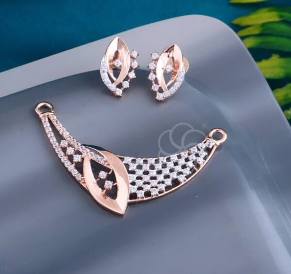 Exclusive 18K Rose Gold Mangalsutra Set