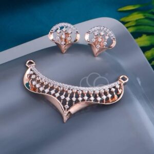 Classic 18K Rose Gold Mangalsutra Set