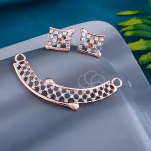 Glamour 18K Rose Gold Mangalsutra Set