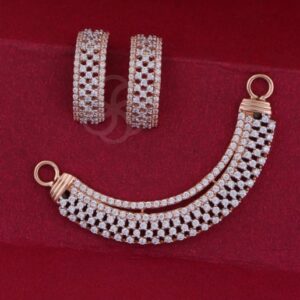 Exclusive 18K Rose Gold Mangalsutra Set