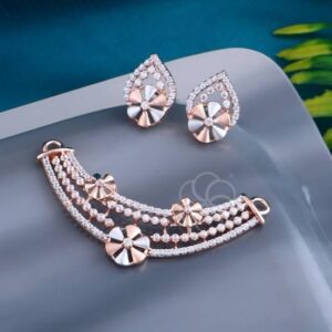 Lightweight 18K Rose Gold Mangalsutra Set