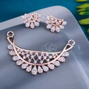 Signature Style – 18K Rose Gold Mangalsutra Set for Women
