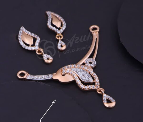 Statement 18K Rose Gold Mangalsutra Set