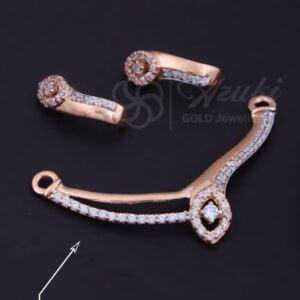 Contemporary 18K Rose Gold Mangalsutra Set