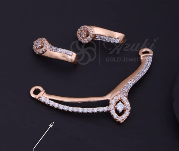 Contemporary 18K Rose Gold Mangalsutra Set