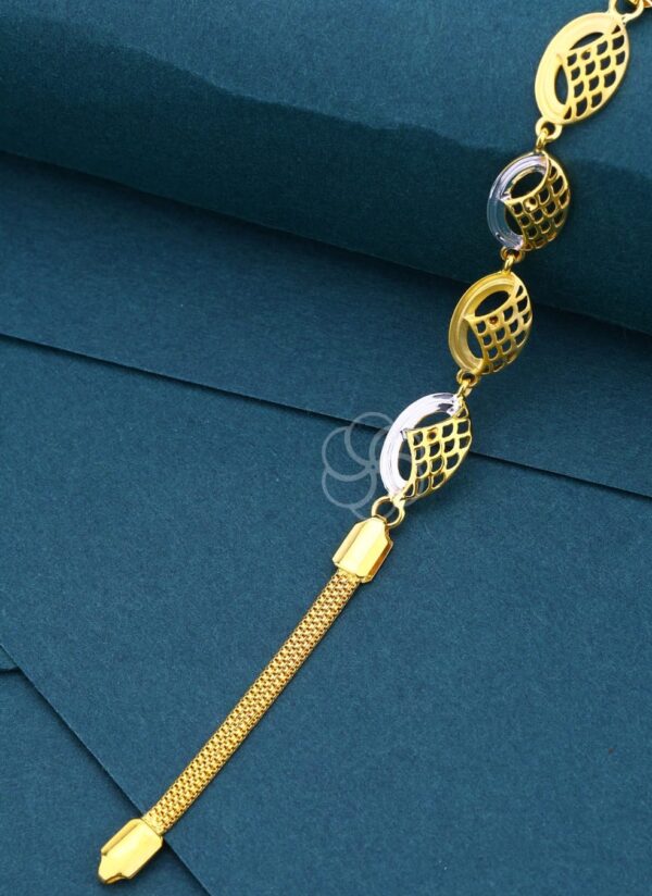 Elegant 18K Rose Gold-Plated Bracelet for Women's
