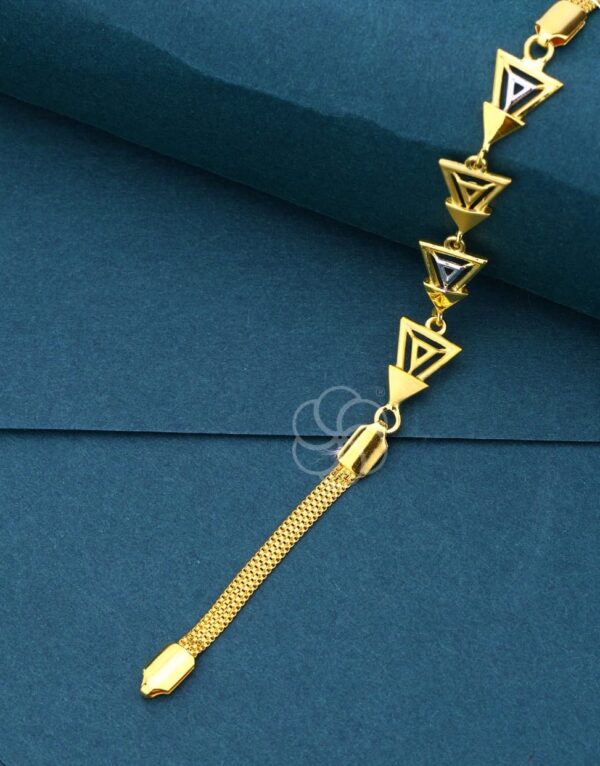 Minimalist 18K Rose Gold-Plated Chain Bracelet