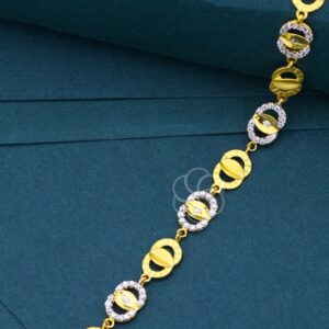 Luxury 18K Rose Gold Chain Bracelet for Women